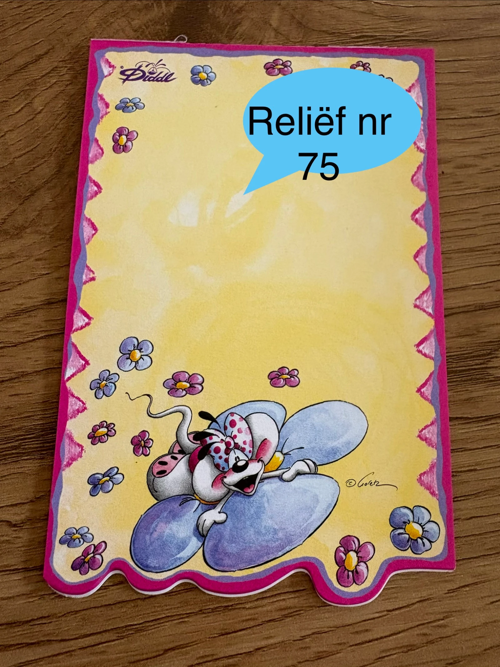 Diddl Reliëf nr 77